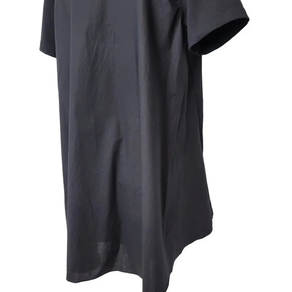 COS Womens Cotton  High Low Top Size Small Black - Picture 5 of 7